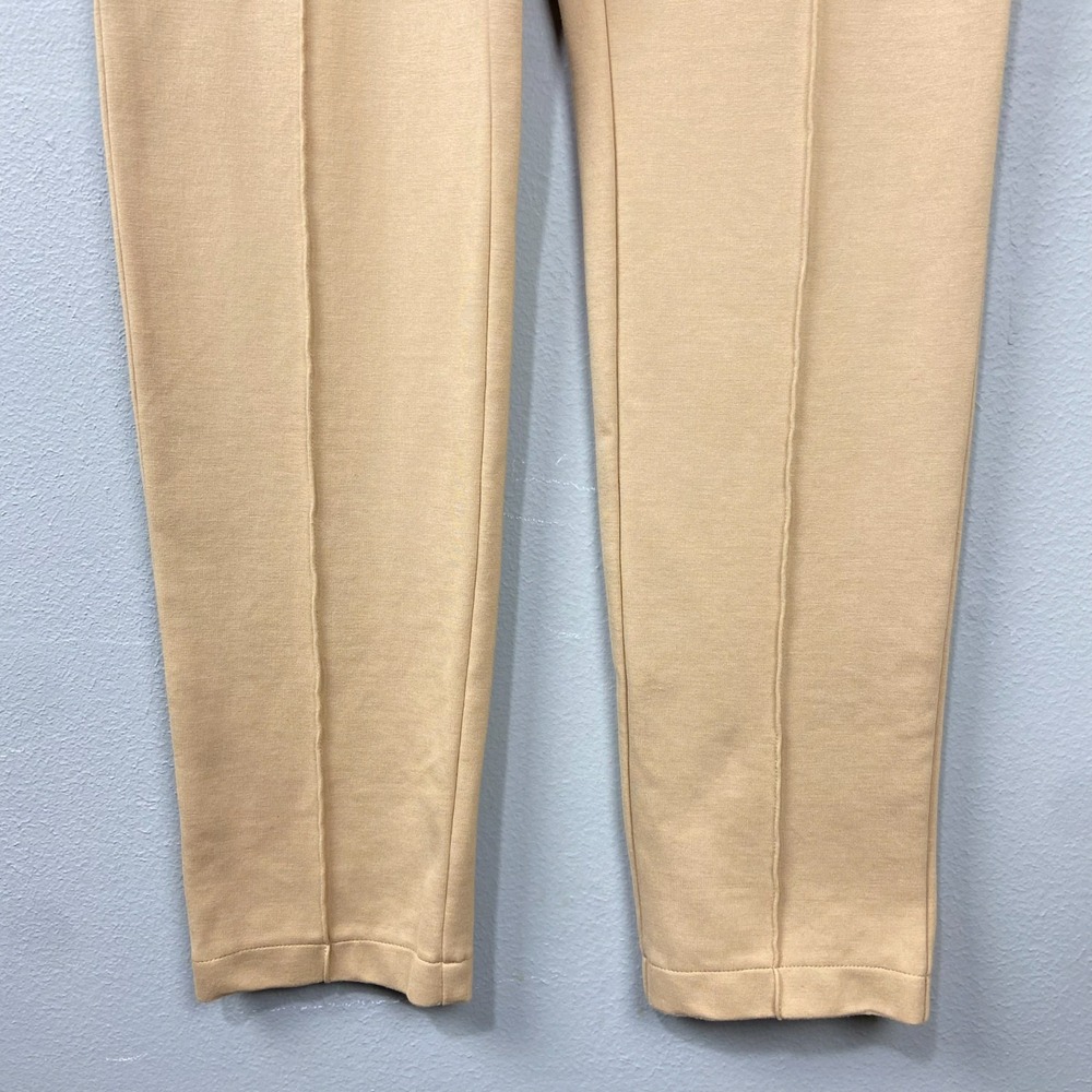 Chico's So Slimming Pants Trousers Size 8 Career Stretch‎ Khaki Beige Minimalist - Picture 3 of 13